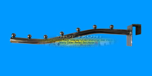 7 Beaded Down Slopping Bar Hook